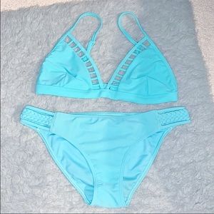 Light blue Hollister bikini set